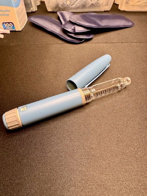Blue Plastic Pen