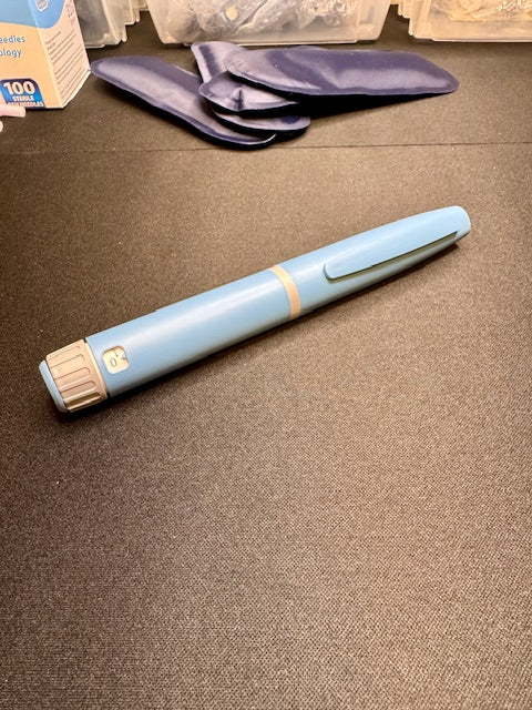 Blue Plastic Pen